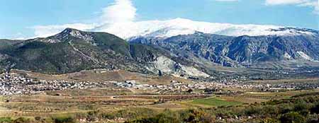 foto del pueblo, el manar y sierra nevada